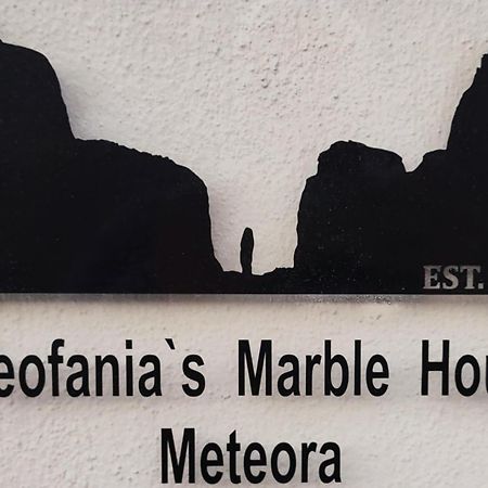Theofania'S Marble House Meteora Leilighet Kastrákion Eksteriør bilde
